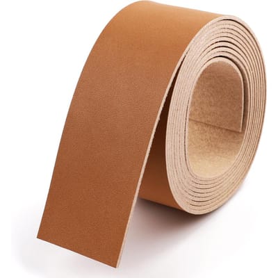 2 Meter DIY Lederen Ambachten Riemen Strips voor Tas Accessoires Riem Handvat Ambachten Maken 1.25/1.5/3.75/2.5cm Breed Duurzaam Stevig 2.5CM Width bruin
