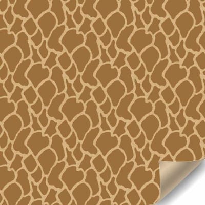 Papierrol Cadeaupapier – Giraf – 60 cm x 100 m – Kraft Inpakpapier – Duurzaam & Recyclebaar