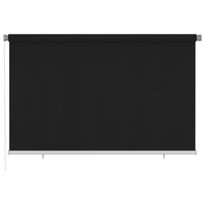 vidaXL Rolgordijn voor buiten 245(B)x140(H) cm zwart