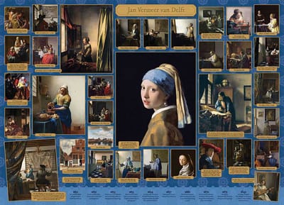 Cobble Hill puzzel kunst Vermeer 1000 stukjes legpuzzel volwassenen.