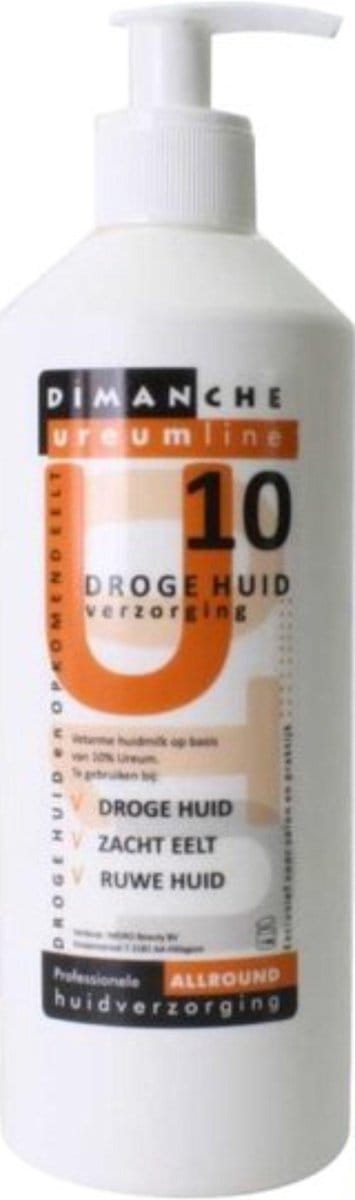 Dimanche Ureumline (U10) Voetcrème – 10% Ureum – 500 ml – Droge voeten, eelt & diabetes