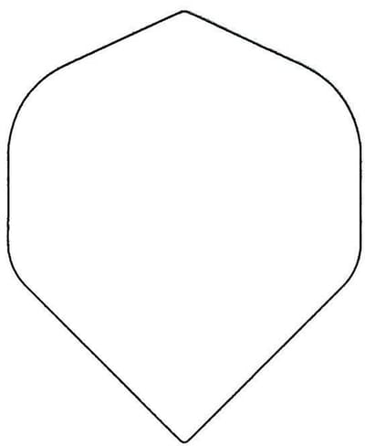 Bull's One00 - White Plain - Dart Flights