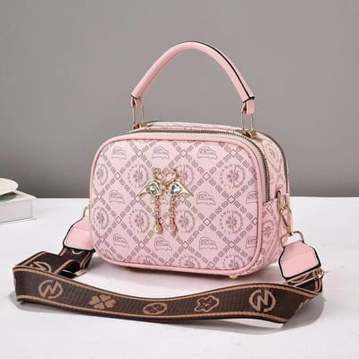 De Nieuwe Tas Vrouwen Eenvoudige Print Vrije Tijd Senior Gevoel Alle Schoudertas Vrouwen Kleine Vierkante Tas Hand Crossbody Tas . gray