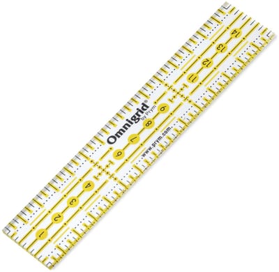 PRYM Universele liniaal 3 x 15 cm Omnigrid 611317 - Prym