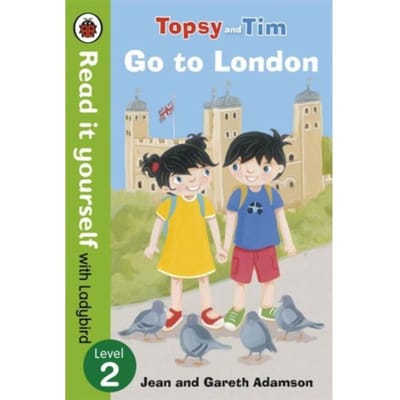 Topsy And Tim: Go To London - Read It Yourself With Ladybird - Topsy And Tim - Jean Adamson