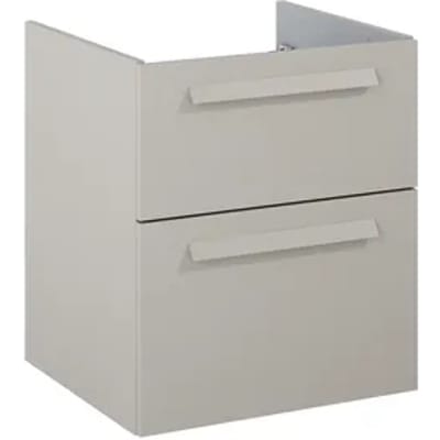 Elita Wastafelonderkast Ness 50cm - Cashmere Mat - Met 2 Lades