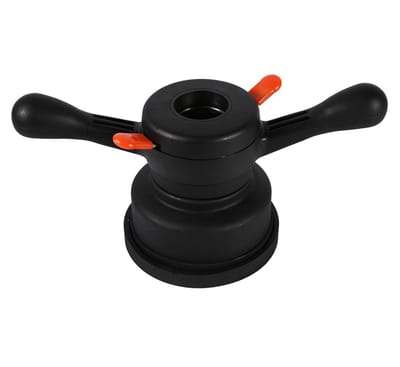 Dailygoods- Wielbalanceermachine met snelvleugelmoer - Bandenwisselgereedschap - Drukbekernaaf - Hoogwaardig kunststof - Binnendiameter 38 mm - Steek 3/4 mm - Balancergereedschap