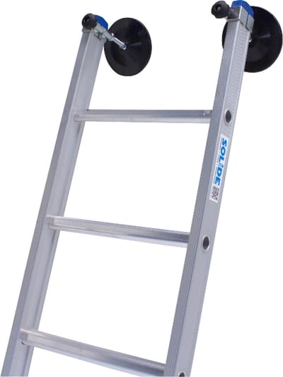 Ladderafhouder / afstandhouder met ronde schijven 2 stuks