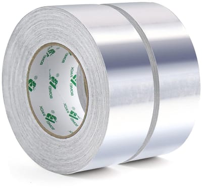 Aluminium tape 50 mm x 50 m - Zelfklevend, waterdicht en hittebestendig voor afdichten, repareren en isoleren