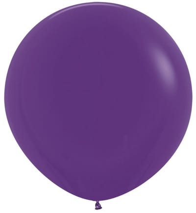 24 inch Ballon Sempertex Violet - 3 stuks