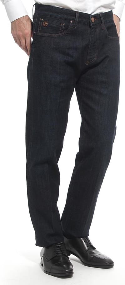 Giorgio Armani Tapered Jeans - Blauw - Maat 33