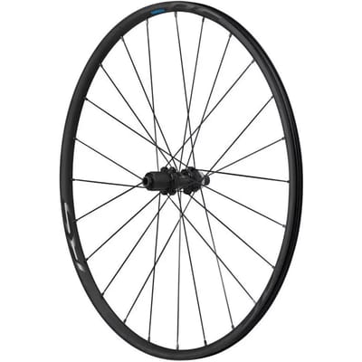Wegwiel disc centerlock as 12-148mm achter Shimano RS370 11-10v. tubeless