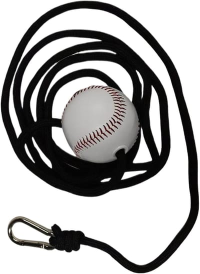 Honkbal Slagtrainer - Swing Trainer - Slagoefening Trainen - Hangbaar Touwsysteem - 3 Meter Touw - Meerkleurig