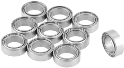 Allecto - Miniatuur Kogellagers - Roestvrij Staal - 10 Stuks - 5x8x2.5 mm - Lager voor precisietoepassingen - Geschikt voor modelbouw - Staal