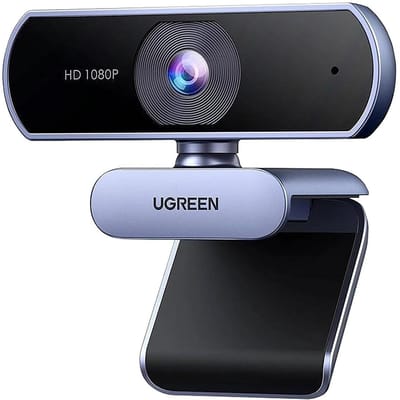 UGREEN CM678 USB HD Webcam - Gray