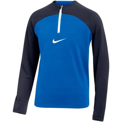 Nike Team T-shirt Kinderen Dri-FIT Academy Pro Drill Blauw-Donkerblauw - Maat L