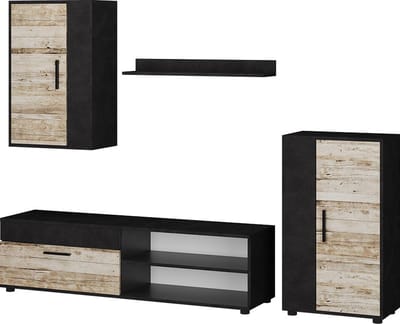 Vicco Berno Woonwand – Set van 4 Beige