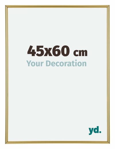 Your Decoration - Puzzellijst 45x60 cm - Goud - Puzzellijst 500-1000 stukjes - Kunststof Fotolijst - Annecy