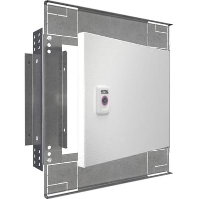 Rittal 1381380 SZ binnendeur voor compacte schakelkasten AX, voor bxh: 380x380 mm Verdeeldeur Plaatstaal Grijs (RAL 7035) 1 stuk(s)