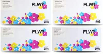 FLWR - Toners / Samsung P4092C rainbow kit / zwart en kleur / Geschikt voor Samsung