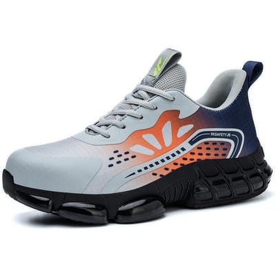 Heren Werkveiligheidsschoenen Anti-verplettering Anti-lekbescherming Stalen Neus Schoenen Onverwoestbare Werksneakers Veiligheidsschoenen 37