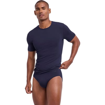 FALKE Daily Seamless naadloos modal top van onderlaag heren grijs - maat S