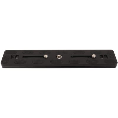 Camera Verlengde Snelkoppelingsplaat Rail Schuifplaat voor Arca 1/4 Inch 3/8 Inch Schroefdraadgat black