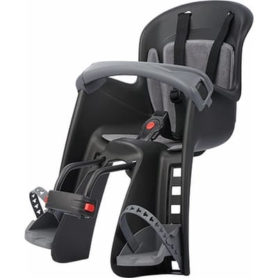 Polisport Bilby - Fietsstoeltje Voor + windscherm - Zwart
