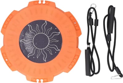 Buik Twister Board - Taille Draai Schijf - Lichaamsvorming Fitness - Stille Oefening Apparatuur - 32cm Diameter - Zwart