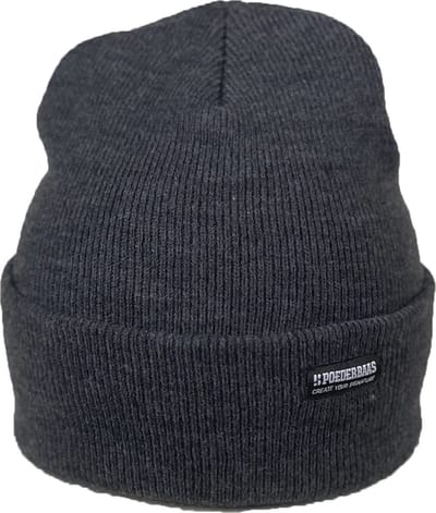 Poederbaas Muts warme wintermuts Thunder beanie - DarkGray -   -