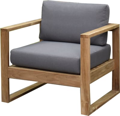 Dubai lounge tuinstoel teak