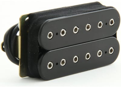 DiMarzio DP100 BK Super Distortion zwart - Humbucker pickup voor gitaren