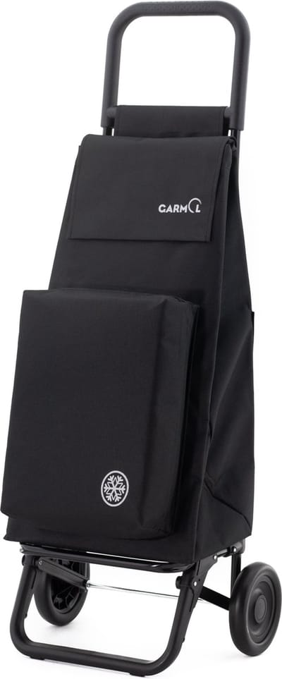 Garmol Boodschappentrolley Ster Termico - 2 Wielen - Zwart