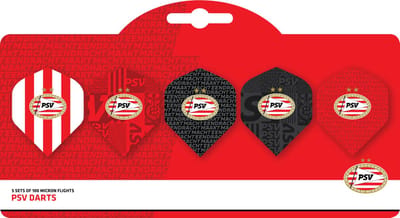 PSV Dart Flights - Multipack - 5 Sets - 15 Stuks - Darts Flights - Cadeau