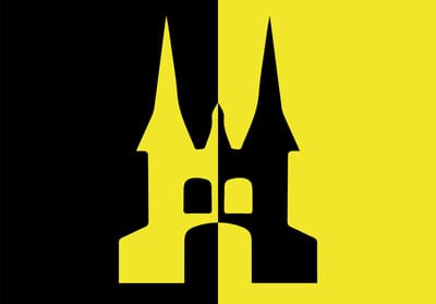 Vlaggenclub Vlag Sneek met Waterpoort - 70x100cm - Glanspolyester - Bootvlag