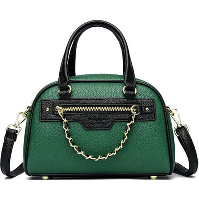 Eenvoudige Handgedragen Bowlingtas voor Dames Nieuwe Stijl Niche Tas met Eén Schouder Crossbody Kussentas black