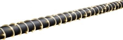 Konstsmide 3090 - Feestverlichting - mini ropelight transparant 260 lamps LED - 2000 cm - 4.5V - voor buiten - warmwit
