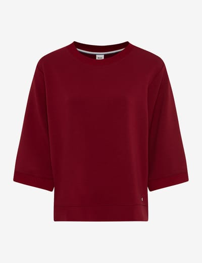 Brax Dames Shirt  Style BERTA M wine red, donkerrood, maat 38