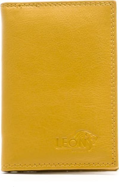 LeonDesign - pasjeshouder - pasjeshouder vrouwen - geel leer - creditcardhouder dames - pasjeshouder dames leer - pasjeshouder vrouwen leer - pasjeshouder dames - mapje voor pasjes - kaarthouder - mapje - mapje pasjes - 10 euro producten - 10 euro