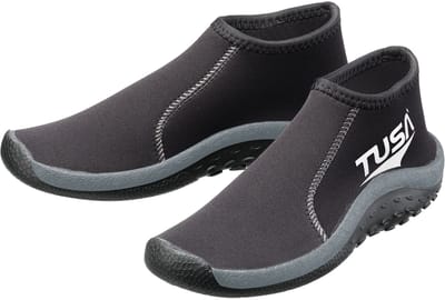 TUSA Dive Boot 3 mm – Waterschoenen van neopreen met antislip zool voor duiken en snorkelen – Zwart – DB0204 BK04 – Maat 34–35 (22 cm)