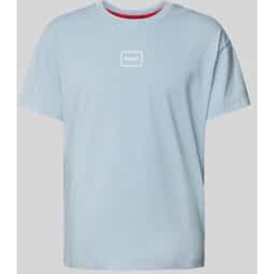 T-shirt met labelprint