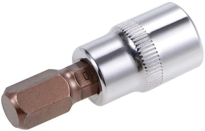 Dailygoody - Hex Bit Socket - 3/8" Drive - Premium S2 Staal - 10 mm - Doppenset - Ideaal voor Momentsleutel - Geschikt voor Slagboormachines