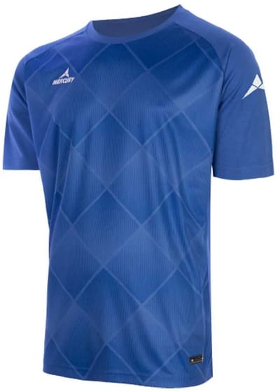 Mercury Equipment Derbi T-shirt Met Korte Mouwen Blauw L Man