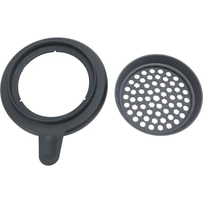 Set Tamis à Farine et Couvercle pour Thermomix TM5 pour TM6 PP Couvercle de Bol de Mixeur de Cuisine Tamis à Pâte pour gray