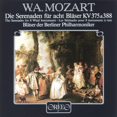 Bläser Der Berliner Philharmoniker - Mozart: Die Serenaden Für Acht Bláser KV375&388 Kv. 375,388 (CD)