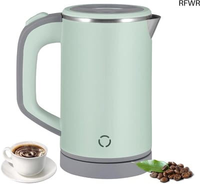 RFWR® Compacte Reiswaterkoker - 0,8L, 600W, Stijlvol Groen
