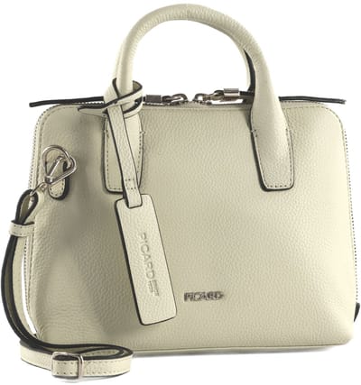 PICARD handtas schoudertas Java Handbag White Lily wit