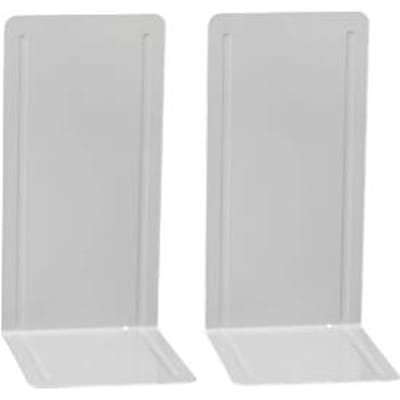 MAUL boeksteunen voor ordners, 240 x 140 x 120 mm, grijs