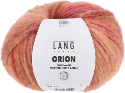 Lang Yarns Orion - 01 Zonsopkomst - Premium Merino Wol-mix Kleurverloop Garen