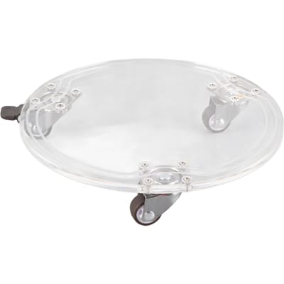 Ronde Acryl Dienblad Multifunctioneel Stevig Stabiel Transparant Ondersteuning voor Onderkant Bloempot voor Thuis Kantoor white